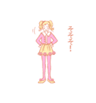 ピンクドリームガールズ♡（個別スタンプ：28）