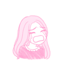 ピンクドリームガールズ♡（個別スタンプ：34）