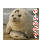 きゅーとあざらしすたんぷ（個別スタンプ：14）