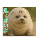 きゅーとあざらしすたんぷ（個別スタンプ：31）