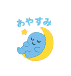 カラフルおばけのひとこま（個別スタンプ：3）