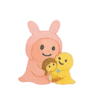カラフルおばけのひとこま（個別スタンプ：9）