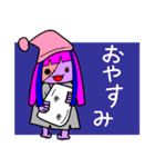ゾンビくんとゾンビちゃん（個別スタンプ：2）