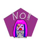 ゾンビくんとゾンビちゃん（個別スタンプ：5）