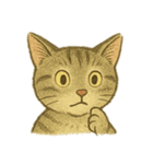[アレンジ用]絵本の猫ちゃん（個別スタンプ：8）