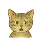 [アレンジ用]絵本の猫ちゃん（個別スタンプ：10）