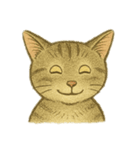 [アレンジ用]絵本の猫ちゃん（個別スタンプ：12）