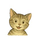 [アレンジ用]絵本の猫ちゃん（個別スタンプ：16）