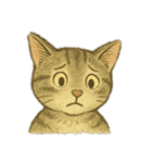 [アレンジ用]絵本の猫ちゃん（個別スタンプ：20）