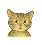 [アレンジ用]絵本の猫ちゃん（個別スタンプ：22）
