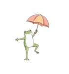 梅雨のかえるちゃん（個別スタンプ：13）