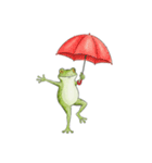 梅雨のかえるちゃん（個別スタンプ：20）