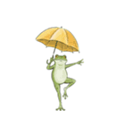 梅雨のかえるちゃん（個別スタンプ：24）