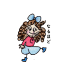 くるくるパー子の気持ち（個別スタンプ：17）