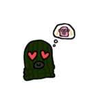 泥棒。（個別スタンプ：11）