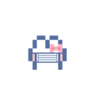 動くうしゃぎ！！2 ピンク（個別スタンプ：16）