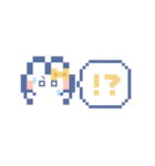 動くうしゃぎ！！2 黄色（個別スタンプ：11）