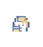 動くうしゃぎ！！2 黄色（個別スタンプ：15）