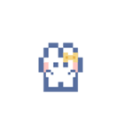 動くうしゃぎ！！2 黄色（個別スタンプ：22）