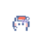 動くうしゃぎ！！2 紫色（個別スタンプ：14）