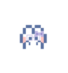 動くうしゃぎ！！2 紫色（個別スタンプ：17）