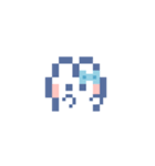 動くうしゃぎ！！2 水色（個別スタンプ：18）