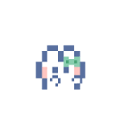 動くうしゃぎ！！2 緑色（個別スタンプ：18）