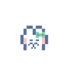 動くうしゃぎ！！2 緑色（個別スタンプ：19）