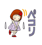 ひま子ちゃん685 大人女子の目が離せない（個別スタンプ：25）