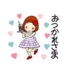 ひま子ちゃん685 大人女子の目が離せない（個別スタンプ：37）