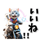 即返信♡バイク好き ねこ（個別スタンプ：28）