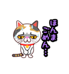 関西弁の三毛猫のチョコちゃん（個別スタンプ：31）