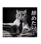 リアルサラリーマン猫（個別スタンプ：21）