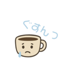 カフェタイム・コーヒーカップスタンプ（個別スタンプ：2）