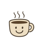 カフェタイム・コーヒーカップスタンプ（個別スタンプ：4）