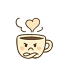 カフェタイム・コーヒーカップスタンプ（個別スタンプ：13）