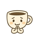 カフェタイム・コーヒーカップスタンプ（個別スタンプ：27）