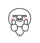 鼻の長い丸い人（個別スタンプ：5）