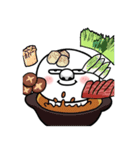鼻の長い丸い人（個別スタンプ：24）