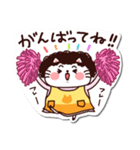 シールみたいなスタンプ【動物】猫の母（個別スタンプ：11）