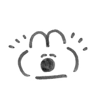 らくがきのうさちゃん その2（個別スタンプ：6）