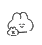 らくがきのうさちゃん その2（個別スタンプ：8）