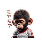 子供ゴリラ×卓球！3Dリアル（個別スタンプ：30）