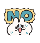 ご機嫌ななめなうさぎときどきにんじん（個別スタンプ：8）