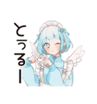 天使ちゃんの界隈ご挨拶♡（個別スタンプ：11）
