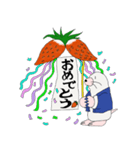 雫丸の苺なスローライフ（個別スタンプ：3）