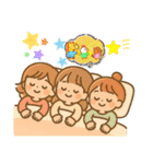 三姉妹の孫から祖父母へのやりとり（個別スタンプ：15）