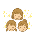 三姉妹の孫から祖父母へのやりとり（個別スタンプ：37）