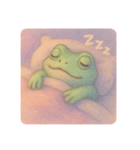 ねむねむカエルの夜時間（個別スタンプ：5）