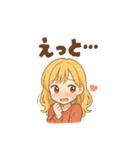 ゆるかわ彼女の日常【カップル・彼女】（個別スタンプ：4）